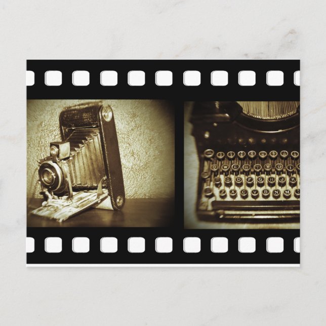 Vintager Film Postkarte (Vorderseite)