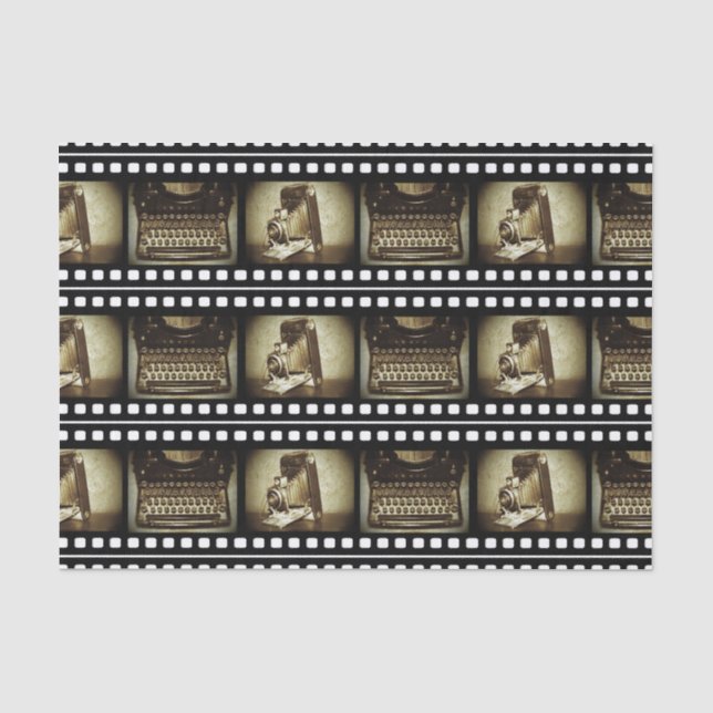 Vintager Film Seidenpapier (Vorderseite)