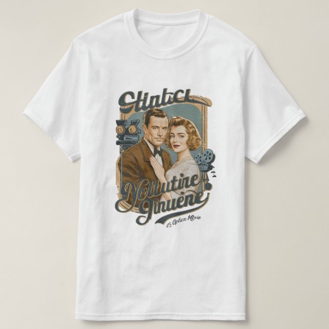 Vintager Film T-Shirt (Design vorne)