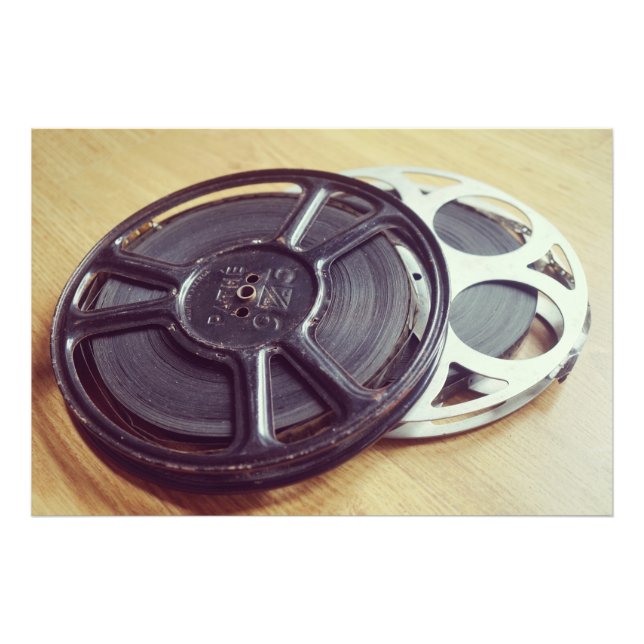Vintager Filmfilm Fotodruck (Vorne)