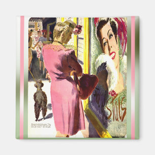 Vintager Filmstar Magnet