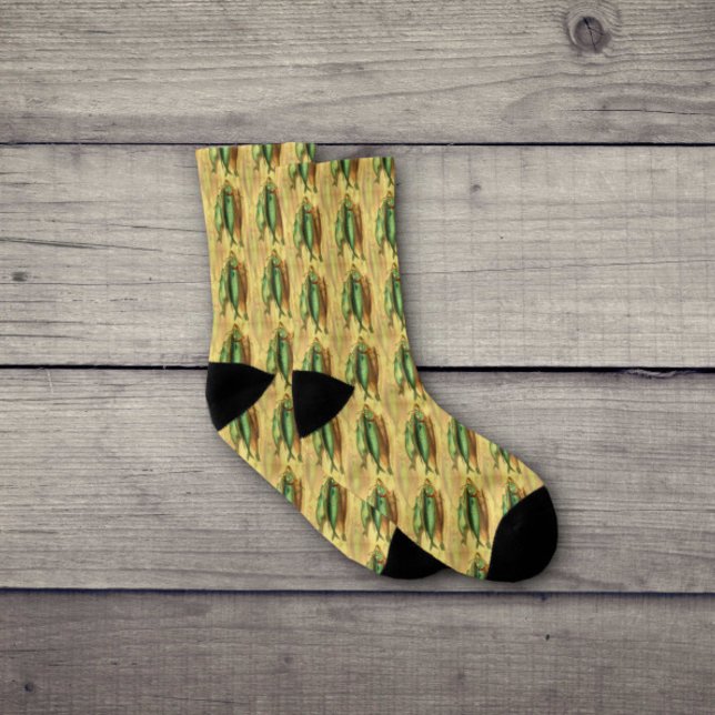 Vintager Fisch auf einem starken Fischer Socken (Von Creator hochgeladen)