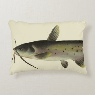 Vintager Fisch, Marine Life River Fish Dekokissen