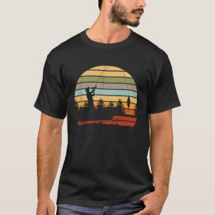Vintager Fischer Angelruter Retro T-Shirt