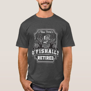 Vintager Fischfang Funny, Ofishalalis T-Shirt