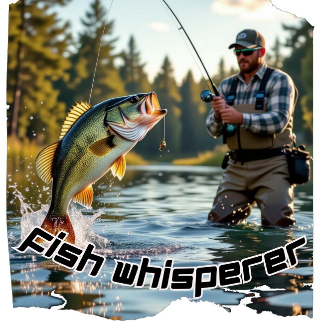 Vintager Fischflüster T-Shirt (Von Creator hochgeladen)