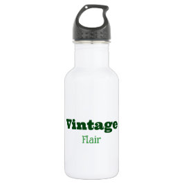 Vintager Flair Wasserflasche