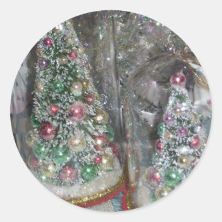 Vintager Flaschengürtel Runder Aufkleber