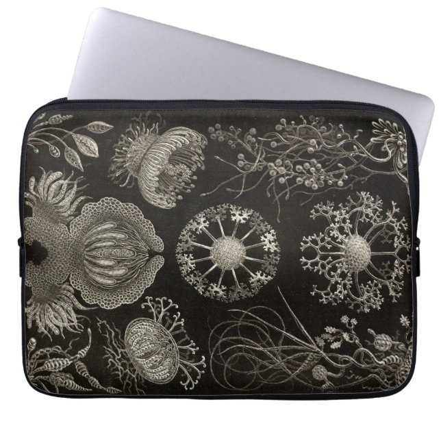 Vintager Fleckel Laptopschutzhülle (Vorderseite)
