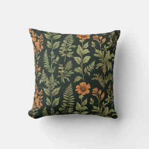 Vintager floraler Hintergrund Kissen