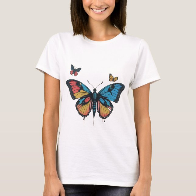 Vintager Flutter T-Shirt (Vorderseite)