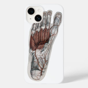 Vintager Footprint Podiatrie Foot Case-Mate iPhone Hülle