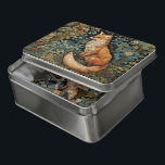 Vintager Fox im Wald William Morris Inspiriert Puzzle<br><div class="desc">Dieses exquisite Design besticht durch ein skurriles Design,  das inmitten üppiger Wälder einen herrlichen Fuchs ins Leben ruft. Umgeben von faszinierenden botanischen Blätter und zarten Jugendstil-Stilfloralen.</div>