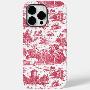 Vintager französischer Chariot von Dawn Toile de J Case-Mate iPhone 14 Pro Max Hülle