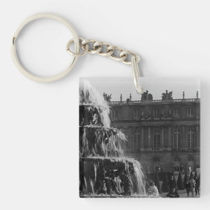 Vintager französischer Palast Versailles Pyramiden Schlüsselanhänger