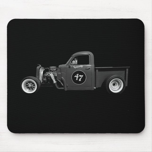 Vintager Frisierte Auto Mousepad (Vorne)