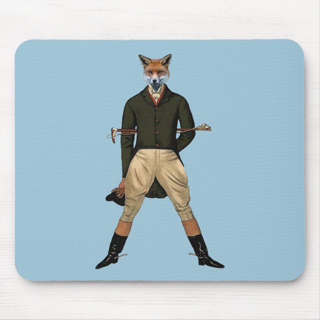 Vintager Fuchs Mousepad (Vorne)