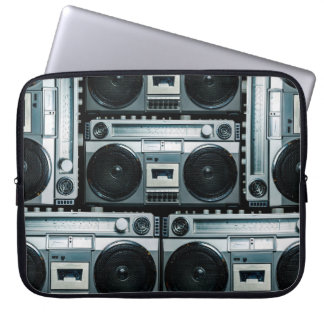 Vintager Funkboomkasten Laptopschutzhülle