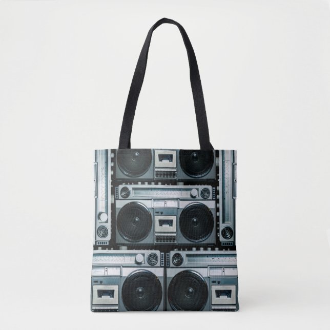 Vintager Funkboomkasten Tasche (Vorderseite)