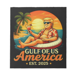 Vintager Funny Trump - Amerikas Golf 2025 Notizblock