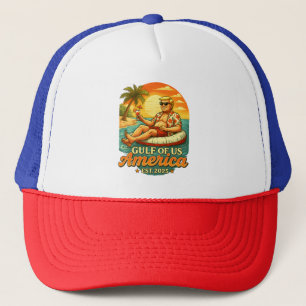 Vintager Funny Trump - Amerikas Golf 2025 Truckerkappe