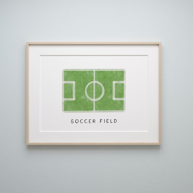 Vintager Fußball-Poster Poster (Von Creator hochgeladen)