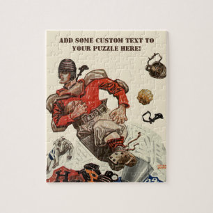 Vintager Fußballspieler