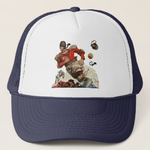 Vintager Fußballspieler Truckerkappe