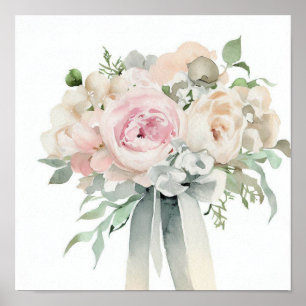 Vintager Garten, Attendants Bouquet (A) Poster