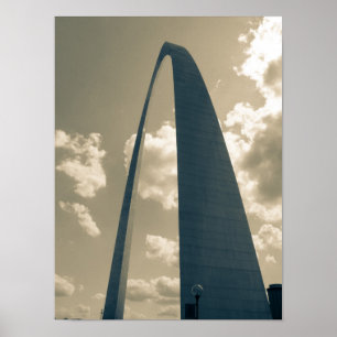 Vintager Gateway-Arch Poster