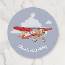 Vintager Geburtstag Geschenkanhänger