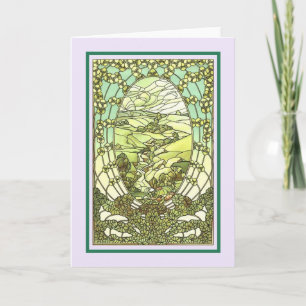 Vintager Geburtstag Karte