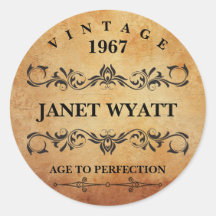 Vintager Geburtstag