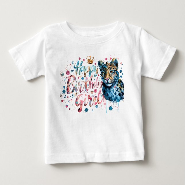 Vintager Geburtstagskinder-T - Shirt (Vorderseite)