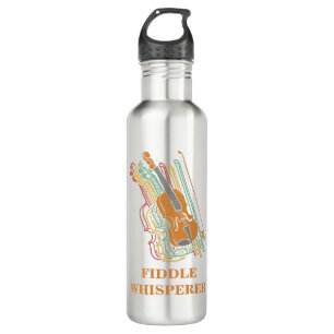 Vintager Geigenflitzer Edelstahlflasche