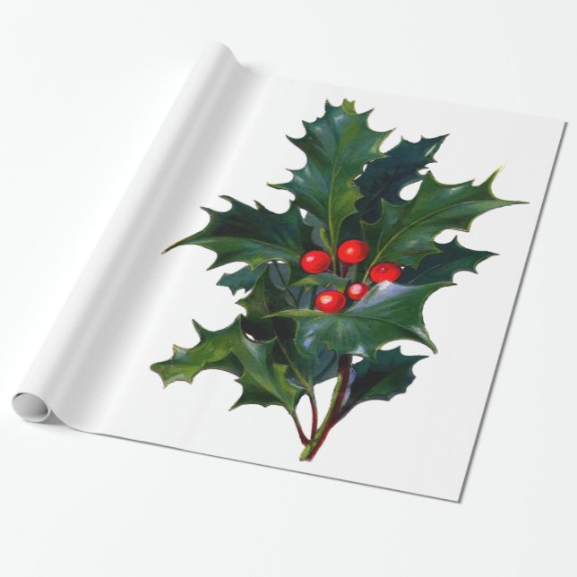 Vintager Geschenkpapier (Ungerollt)