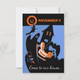 Vintager gespenstischer einladung