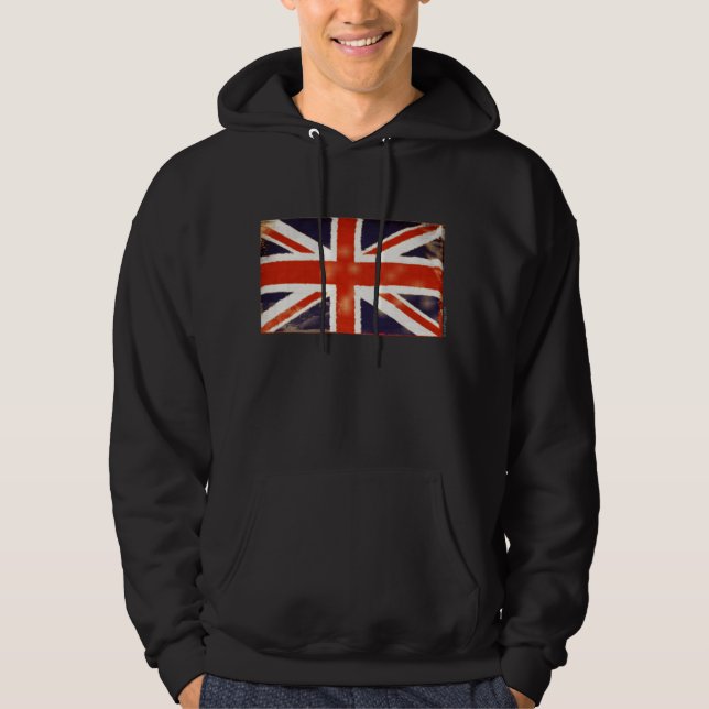 Vintager Gewerkschafts-JackHoodie Hoodie (Vorderseite)