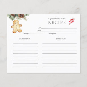 Vintager Gingerbrot-Keks Mann Holiday Baking