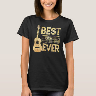 Vintager Gitarrist Vater Bester Vater je D A D Akk T-Shirt