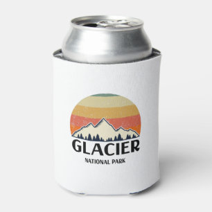 Vintager Glacier-Nationalpark Dosenkühler