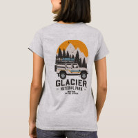 Vintager Glacier Nationalpark Locarno