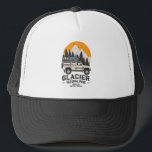 Vintager Glacier Nationalpark Locarno  Truckerkappe<br><div class="desc">Vintages Design Glacier National Park Road Trip Montana. Großartiges Bekleidungsdesign für Menschen,  die Camping im Freien,  Camper,  Wanderer,  Wandern,  Fahrradausflug,  Familienausflug,  Sommerausflug Liebe haben. Eine großartige Straßenbilderei mit einem alten Schulstil macht auch eine tolle Geschenkidee für Outdoor-Enthusiasten sowie Freunde und Familie. Bestelle noch heute!</div>