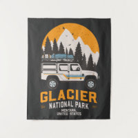 Vintager Glacier Nationalpark Locarno
