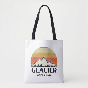 Vintager Glacier-Nationalpark Tasche