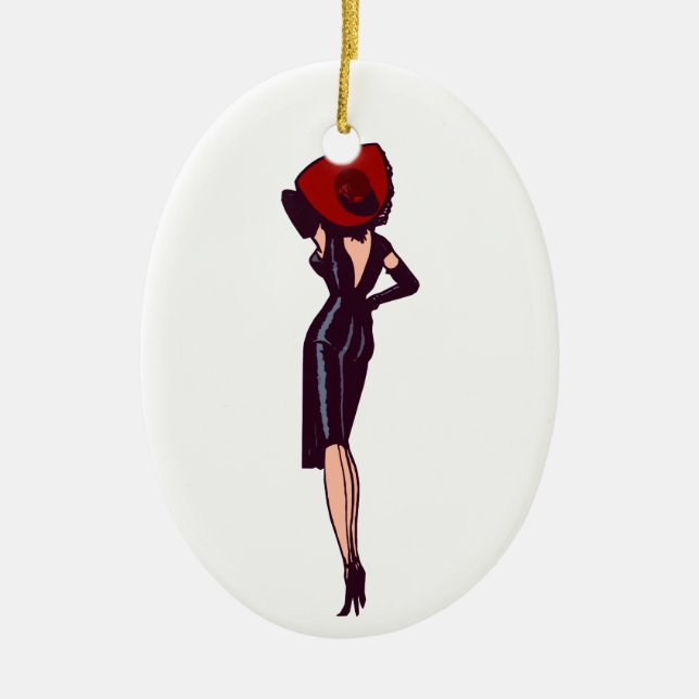 Vintager Glamour Pinacoteca comunale Casa Rusca Keramikornament (Vorne)