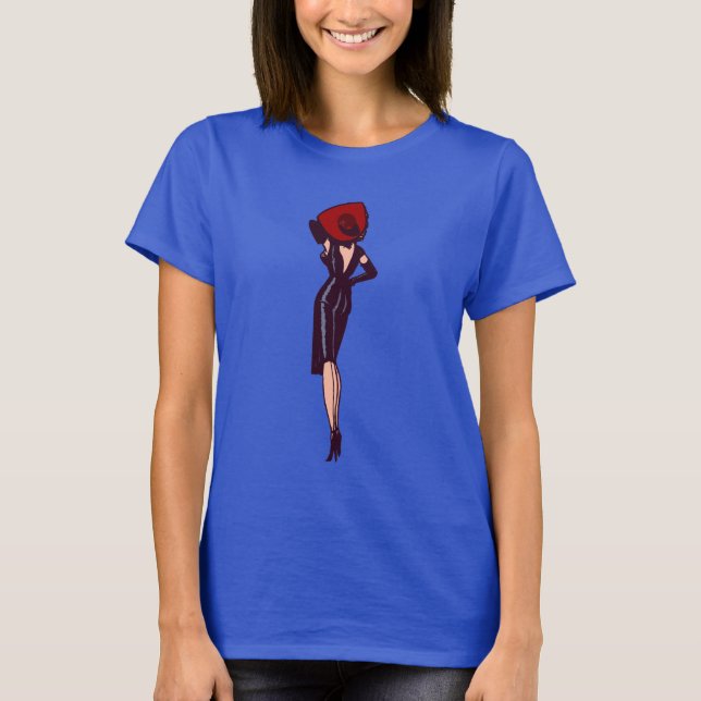 Vintager Glamour Pinacoteca comunale Casa Rusca T-Shirt (Vorderseite)