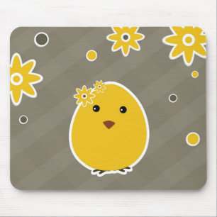 Vintager glücklicher Ostern-Hintergrund Mousepad