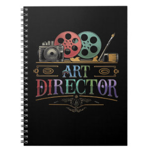 Vintager Golden Art Director Notizblock