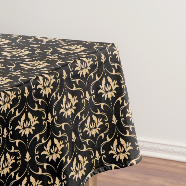Vintager Goldteufel Tischdecke (Beispiel)